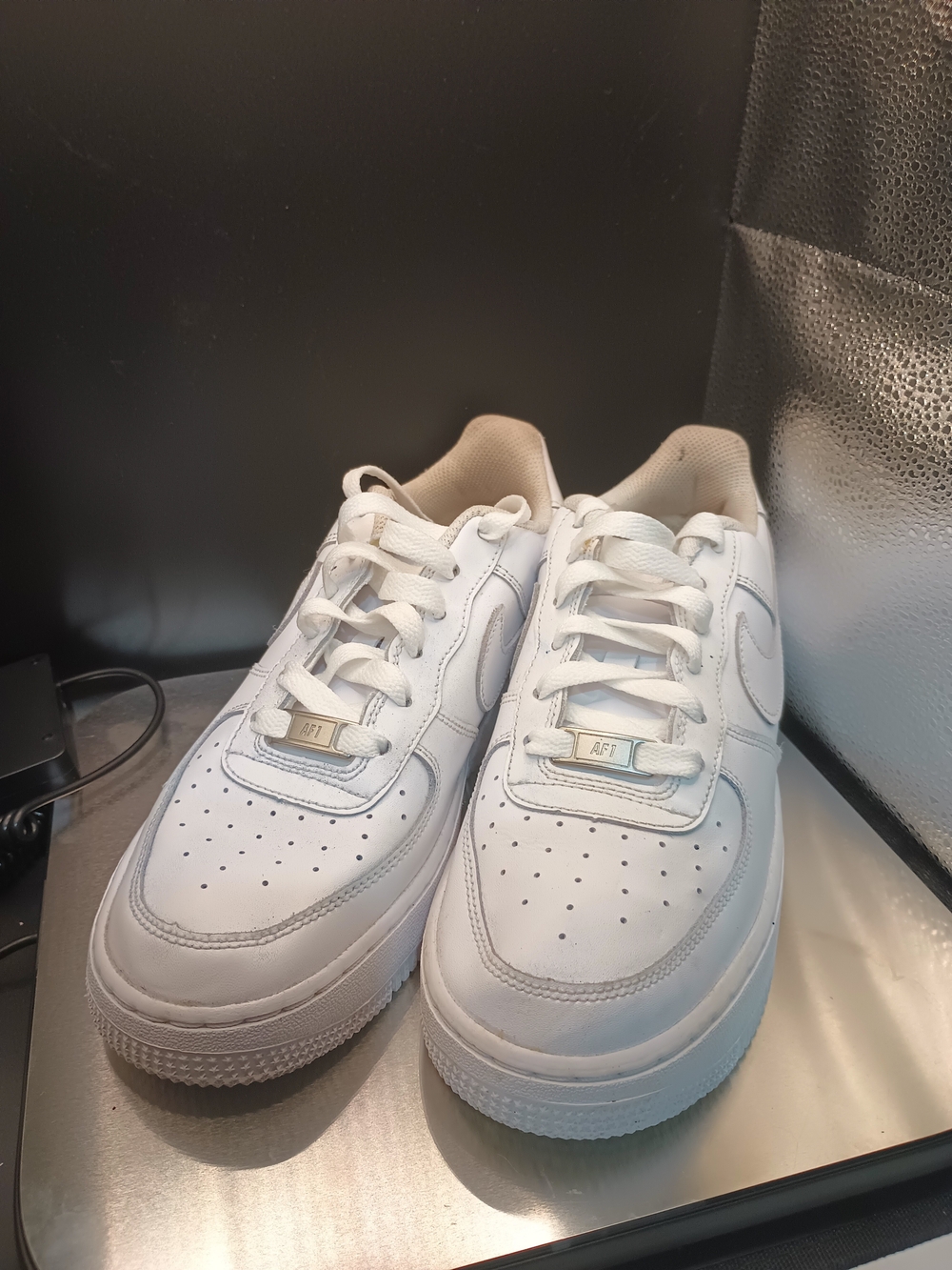 Nike Air Force 1 '07 Triple White Boys Sneakers